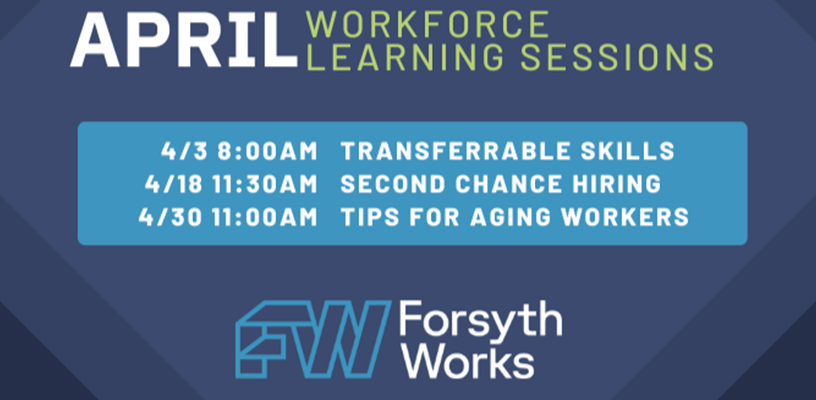 Workforce Learning Sessions for April