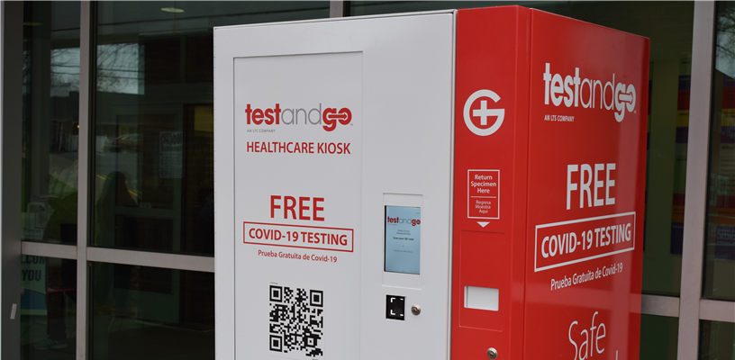 COVID testing kiosk now available 24/7 at Forsyth County Public Health