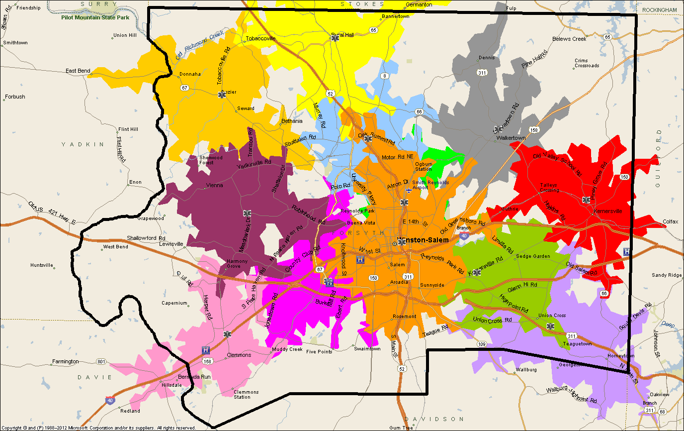 EMS Drivetime Zones